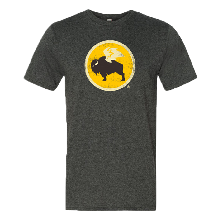 BU Logo T-Shirt, Charcoal Heather