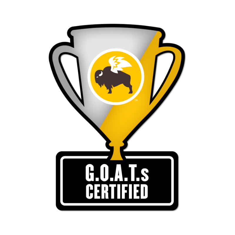 BWW GOATs Certified Trophy (On-Premise)